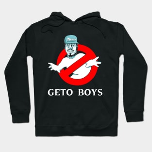 Geto Busters Black tee Hoodie